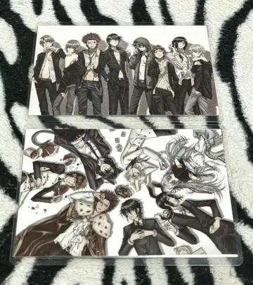 K RETURN OF KINGS 엽서 2종 spoon 라미네이티드