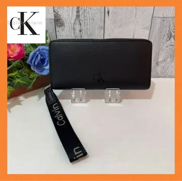 [새상품] 캘빈클라인 Calvin Klein 장지갑 지퍼 블랙