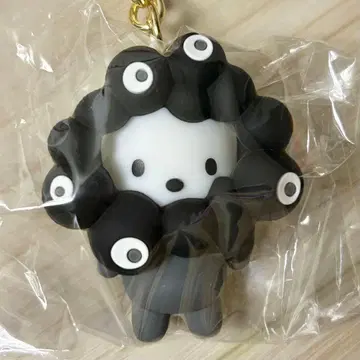 EXPO2025 만국박람회 한정판 블랙 산리오 미야쿠미야쿠 키링 포차코