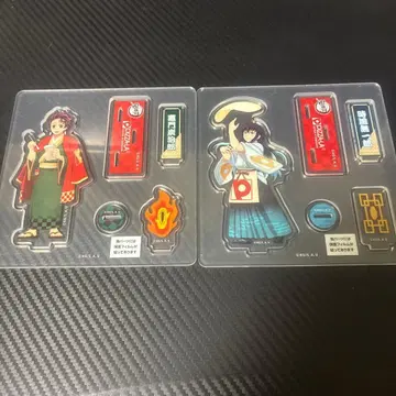 세트 판매 무이치로와 탄지로의 피자 라 한정판 아크릴 스탠드