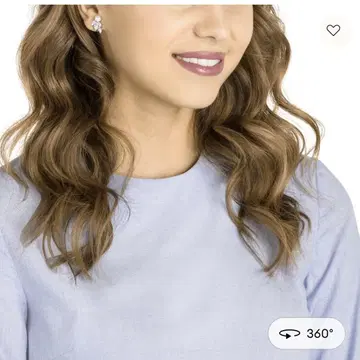 SWAROVSKI 펄 리프 디자인 귀걸이