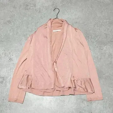 s3010 내추럴 뷰티 긴팔 가디건 쉬폰 이소재 루즈핏