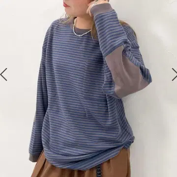 {MODE NORM CORE} 엘르 패치 퍼프 스무스 풀오버