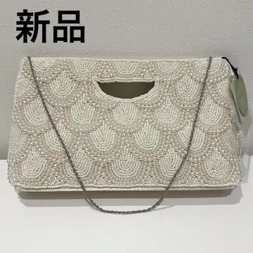 새상품 노크틸카 파티 숄더백 클러치백 결혼식 펄