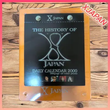 X JAPAN 일력 달력