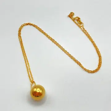 목걸이 앤티크 빈티지 유품 정리 미니멀리스트 색석 골드 컬러