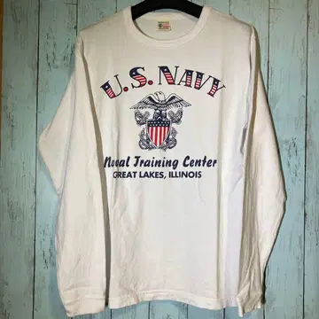 BUZZ RICKSON'S U.S.NAVY 롱 티셔츠