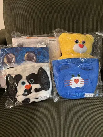 mojojojo 담요와 복조리 4종 세트