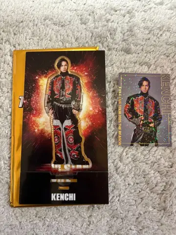 EXILE 타치바나 켄치 아크릴 스탠드 사진 카세트