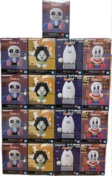 [ 17개 ] UNDERTALE 아미코토 피규어 4종