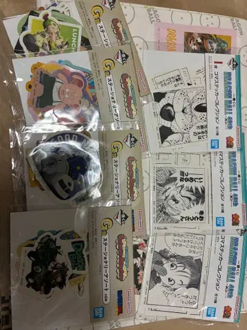 제일복권 드래곤볼 40th ~그~ I상 스티커 등