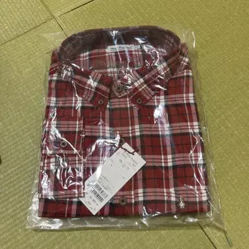 Hush Puppies 빨간색 체크 무늬 5L 플란넬 셔츠