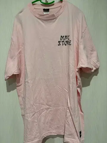 MFC STORE 핑크 T셔츠 X-LARGE