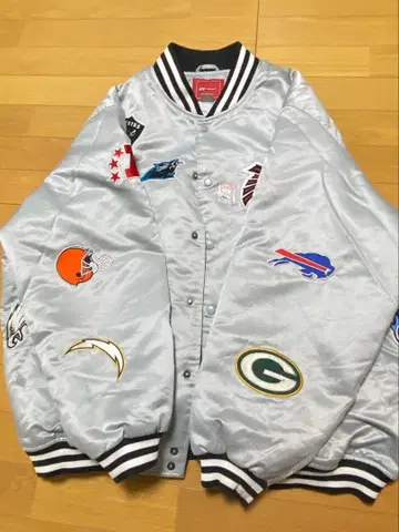 리복 바시티 자켓