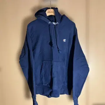 champion 챔피온 reverse weave 후드티 네이비