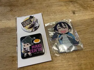 주술회전 젠인 마키 캔뱃지 야키돈 차항 오키나와 콜라보 아크릴 스탠드