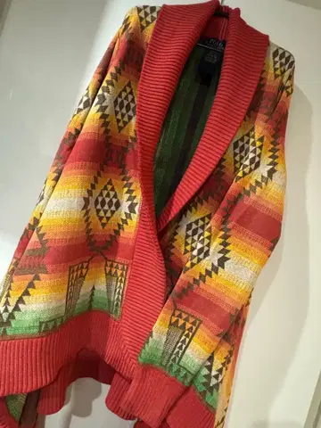 랄프 로렌 니트 가디건 새상품급