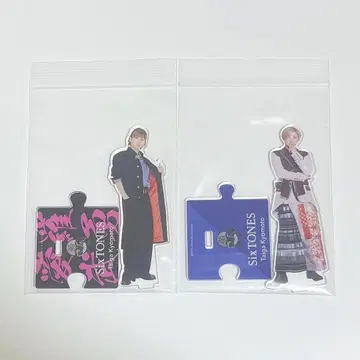 SixTONES 쿄모토 타이가 아크릴 스탠드 2점