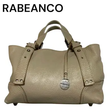 RABEANCO 라비앙코 그레이지 가죽 보스턴 백 스타일 M 사이즈