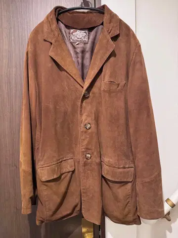 빈티지 스웨이드 자켓