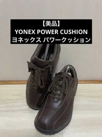 [ 새상품급 ] YONEX 파워 쿠션 워킹화 브라운 25cm 요넥스