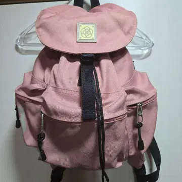 핑크 플랩 백팩