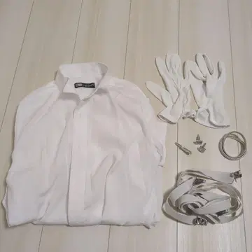 화이트 M 사이즈 포멀 셔츠