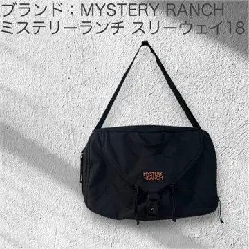 MYSTERY RANCH 쓰리 웨이 18 블랙 숄더백
