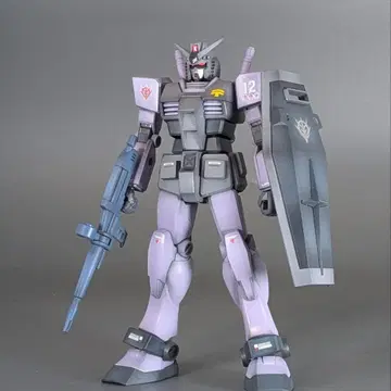 [ EG ] RX-78 건담 건담 프라모델 조립 완료 완성품 블랙 삼연성