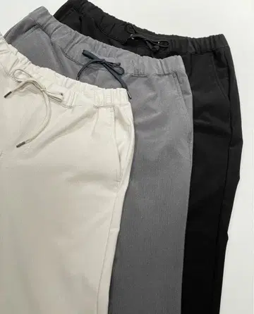 UNITED ARROWS 올 개더 이지 팬츠 화이트 S 사이즈