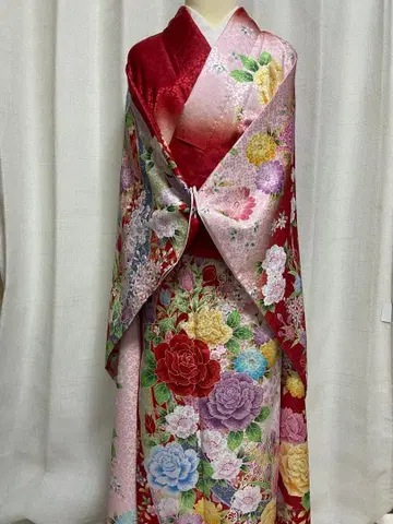 워셔블 기모노 후리소데