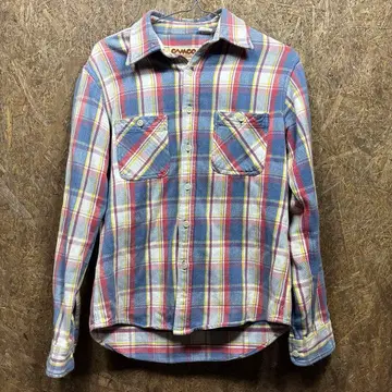 CAMCO 카무코 플란넬 셔츠 체크 무늬