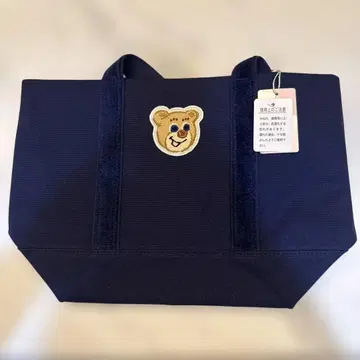 올드 테디 와펜 토트백 네이비