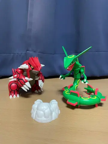 포켓몬 프라모델 컬렉션 그란돈 레쿠자 완성 세트