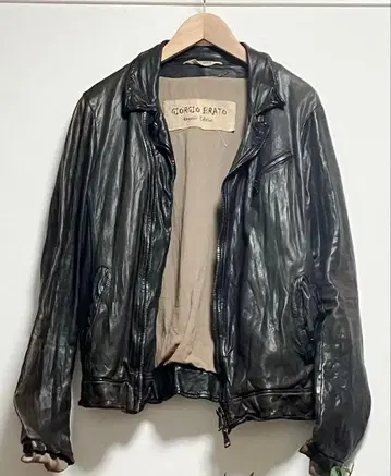 조르지오 브래드 Giorgio Brato 블랙 이탈리아제 정품 양가죽