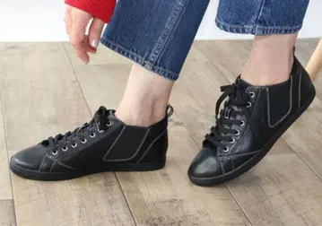 Fin 스니커즈 사이드 고어 스니커즈 [ 저반발 스펀지 내장 ]