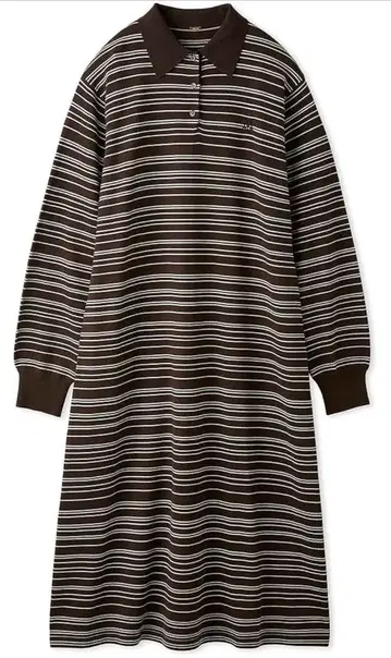 Mila Owen 미라 오웬 폴로 니트 롱 스트레이트 원피스