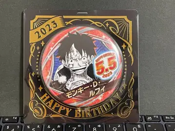 [ 원피스 ] 2023년 루피 벌스데이 캔뱃지 무기와라 스토어