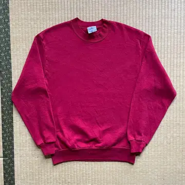 USA제 JERZEES 맨투맨 버건디 무지 M