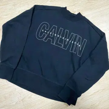 Calvin Klein Jeans 블랙 맨투맨 M