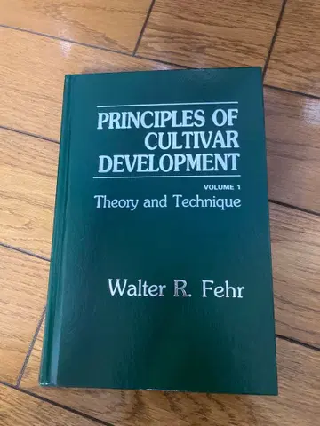PRINCIPLES OF CULTIVAR DEVELOPMENT