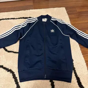 adidas 네이비 집업 자켓