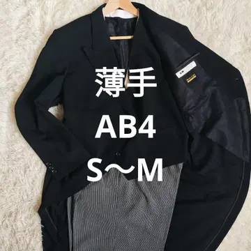 새상품급 썸머 모닝 수트 AB4 남성용 정장 연미복 3점 SET S~M