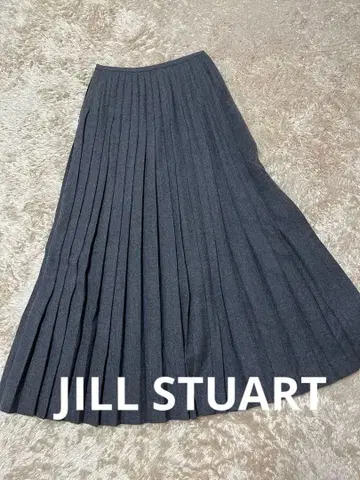 질스튜어트 JILL STUART 그레이 플리츠 스커트 사이즈 2
