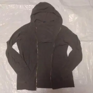 good on 피그먼트 가공 후드티 p-black L