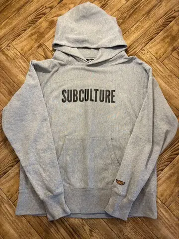 SUBCULTURE SC 서브컬처 후드티 그레이 2