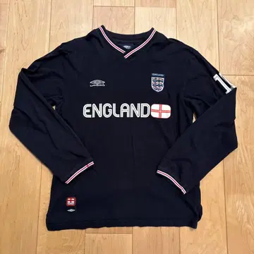 Umbro 잉글랜드 V넥 롱T 네이비