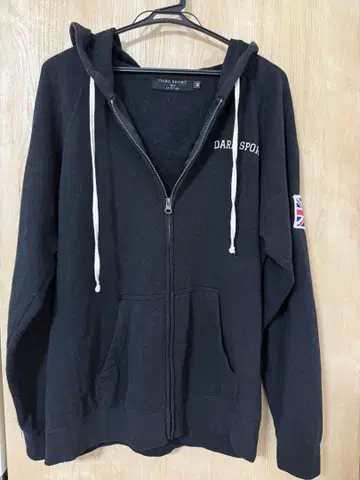 DARE SPORT 블랙 후드티 M 사이즈