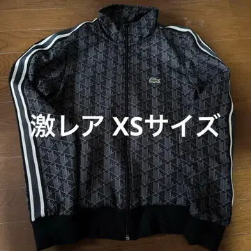 LACOSTE 모노그램 자켓 블랙