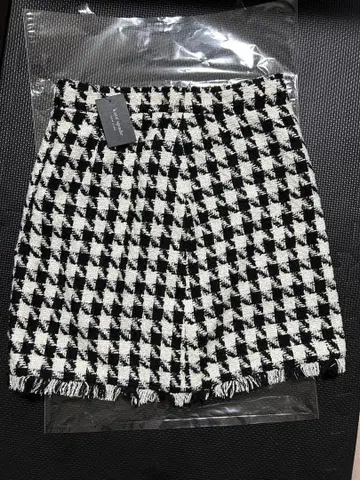 케이트 스페이드 하운드 투스 A라인 스커트